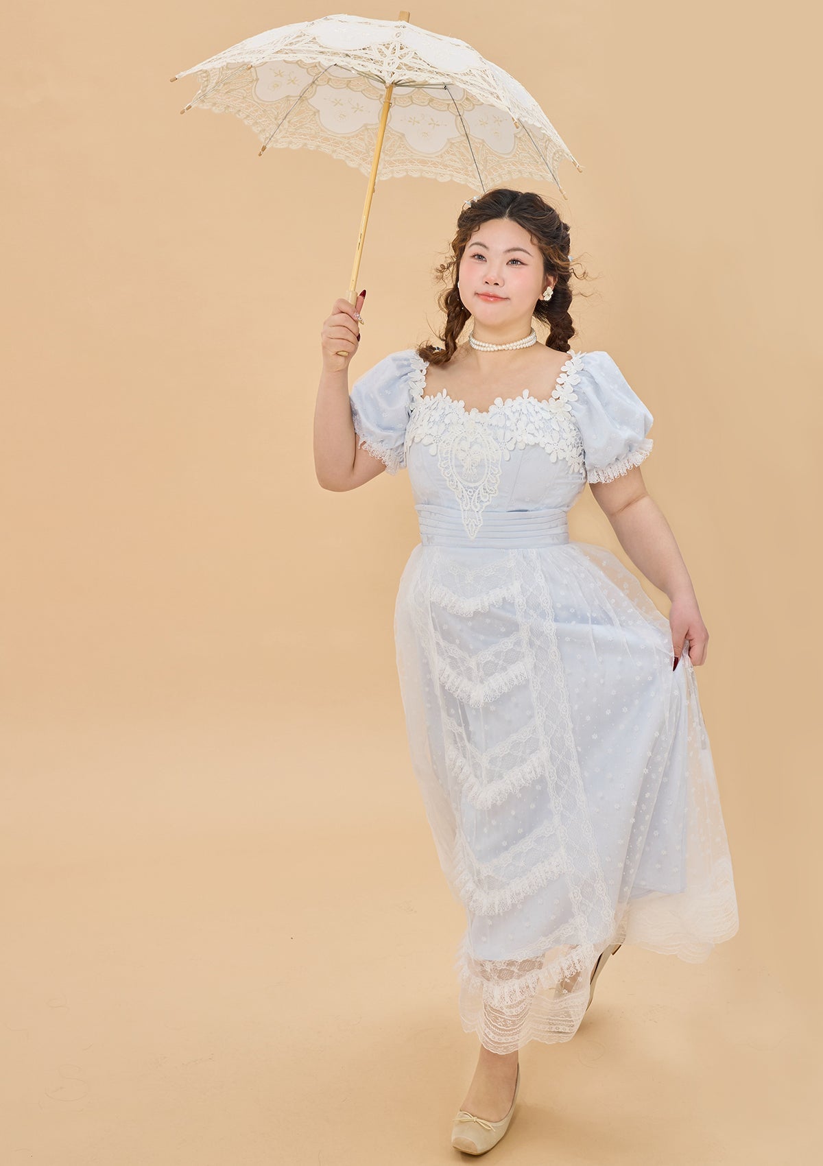 Curve & Plus "Island Paradise" Corset Dress
