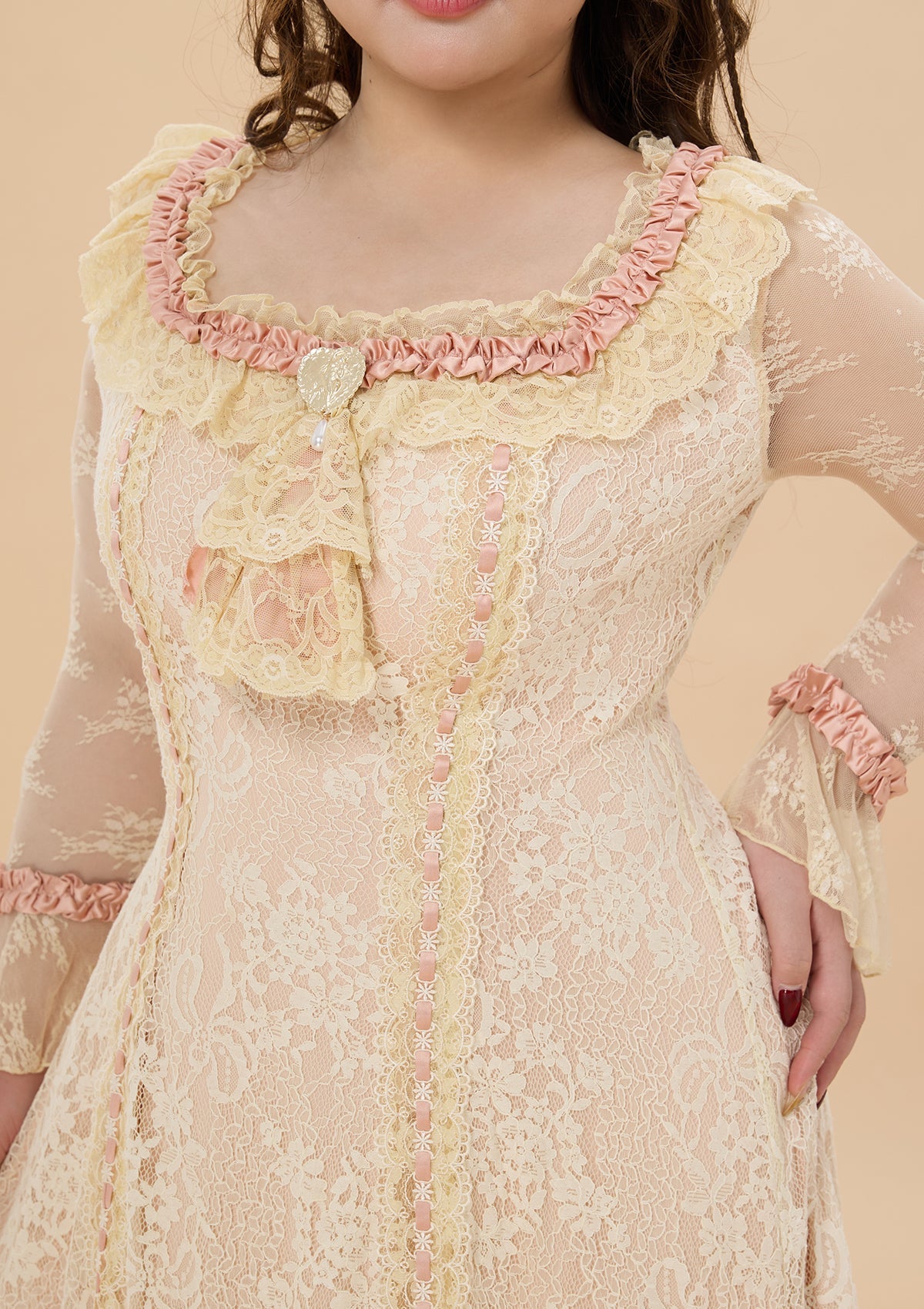 Curve & Plus Dreamland Novelist Knit Dress