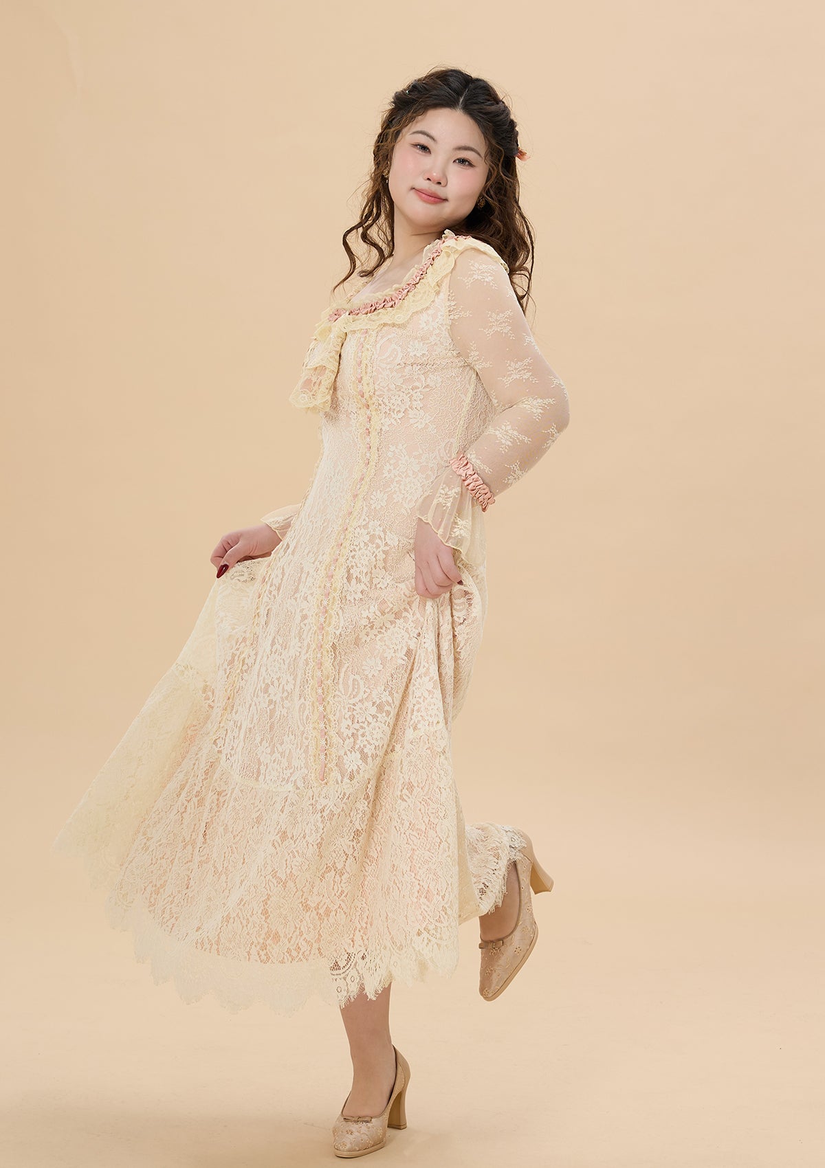 Curve & Plus Dreamland Novelist Knit Dress