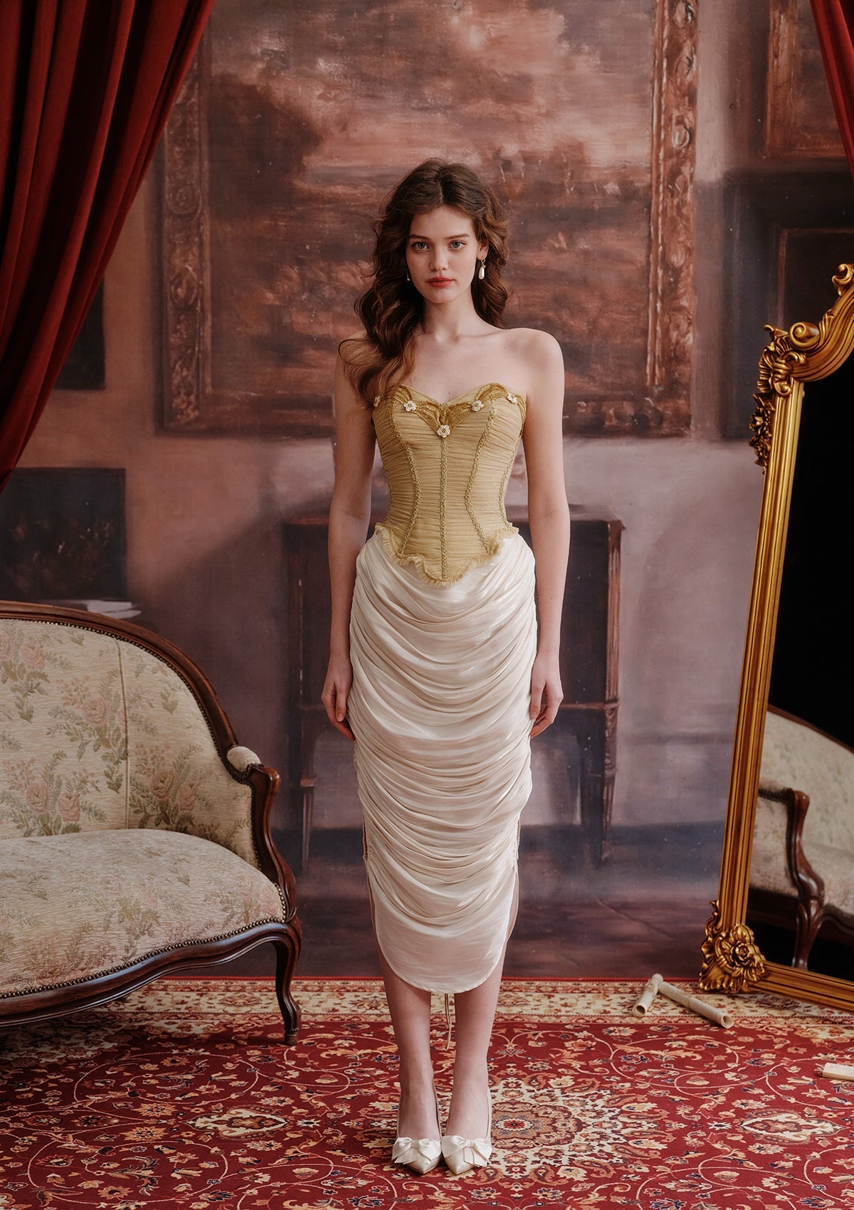 Holy Golden Palace Corset