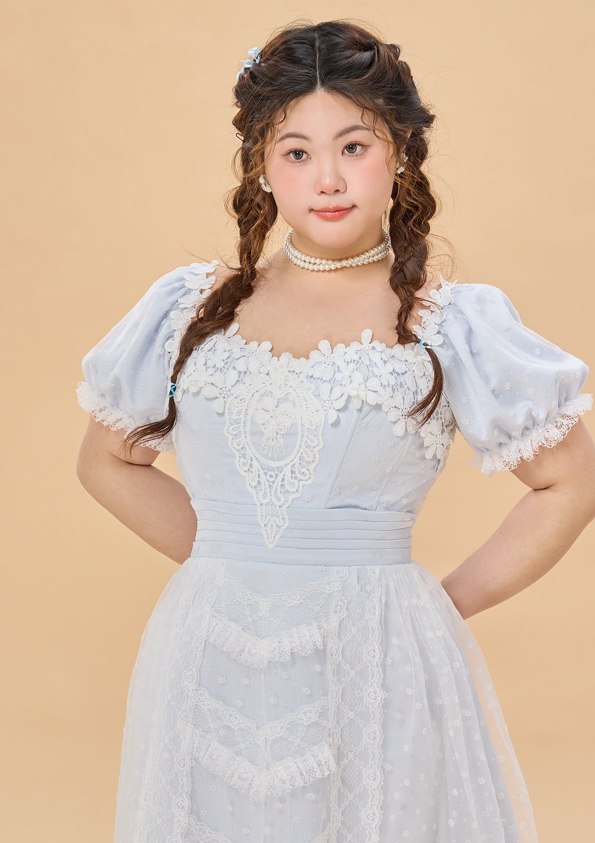 Curve & Plus "Island Paradise" Corset Dress