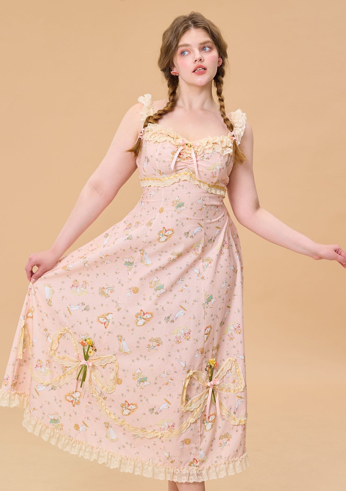 Curve & Plus Daisy Kite Dress