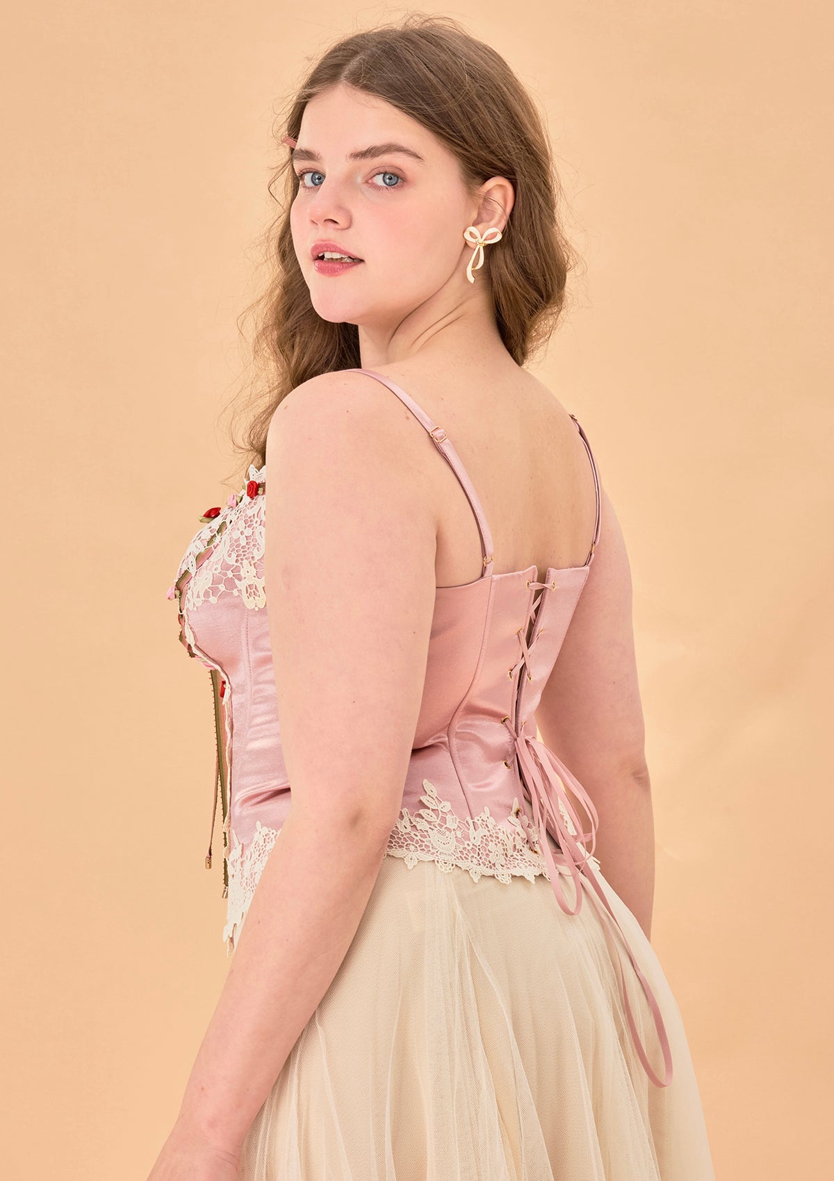 Curve & Plus Flower Fairy Corset