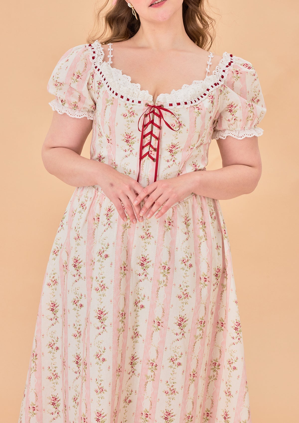 Curve & Plus Audrey Tea Party Corset Dress
