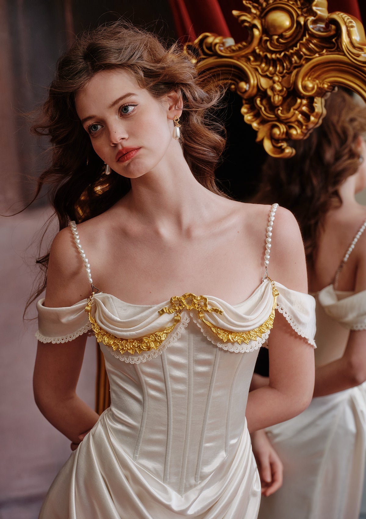 "Joan of Arc" Corset Dress