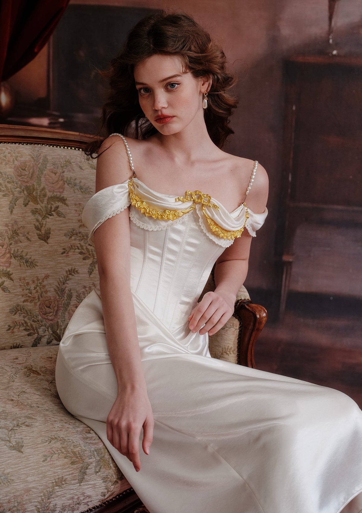 "Joan of Arc" Corset Dress
