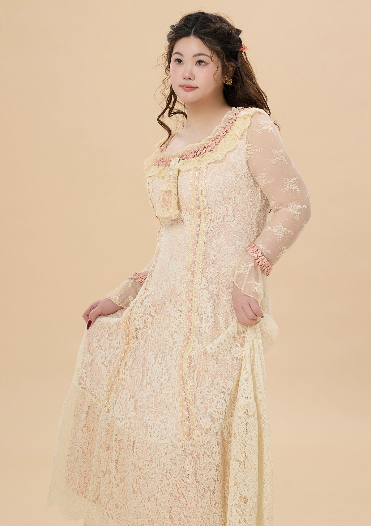 Curve & Plus Dreamland Novelist Knit Dress
