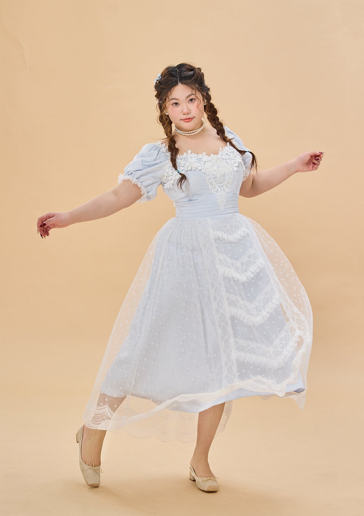 Curve & Plus "Island Paradise" Corset Dress
