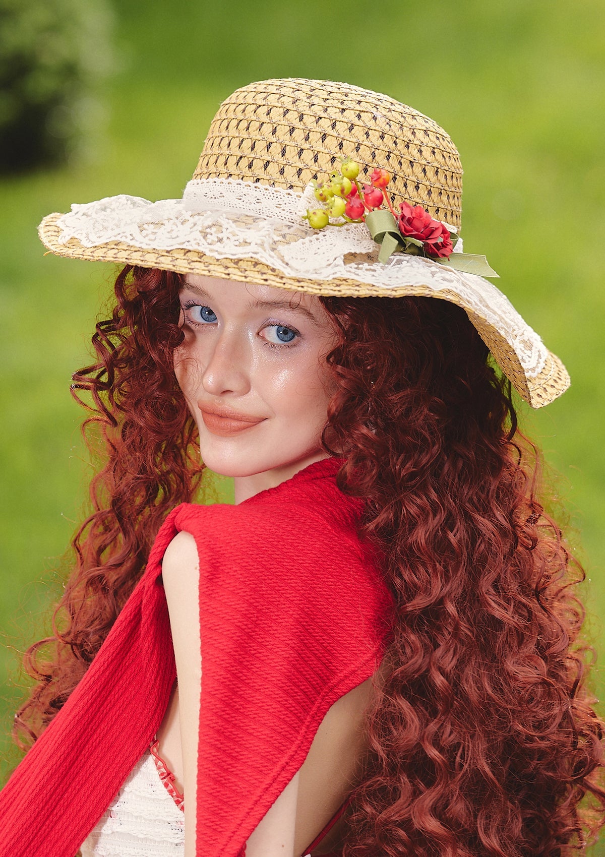 Jasminette & Cherry Hat