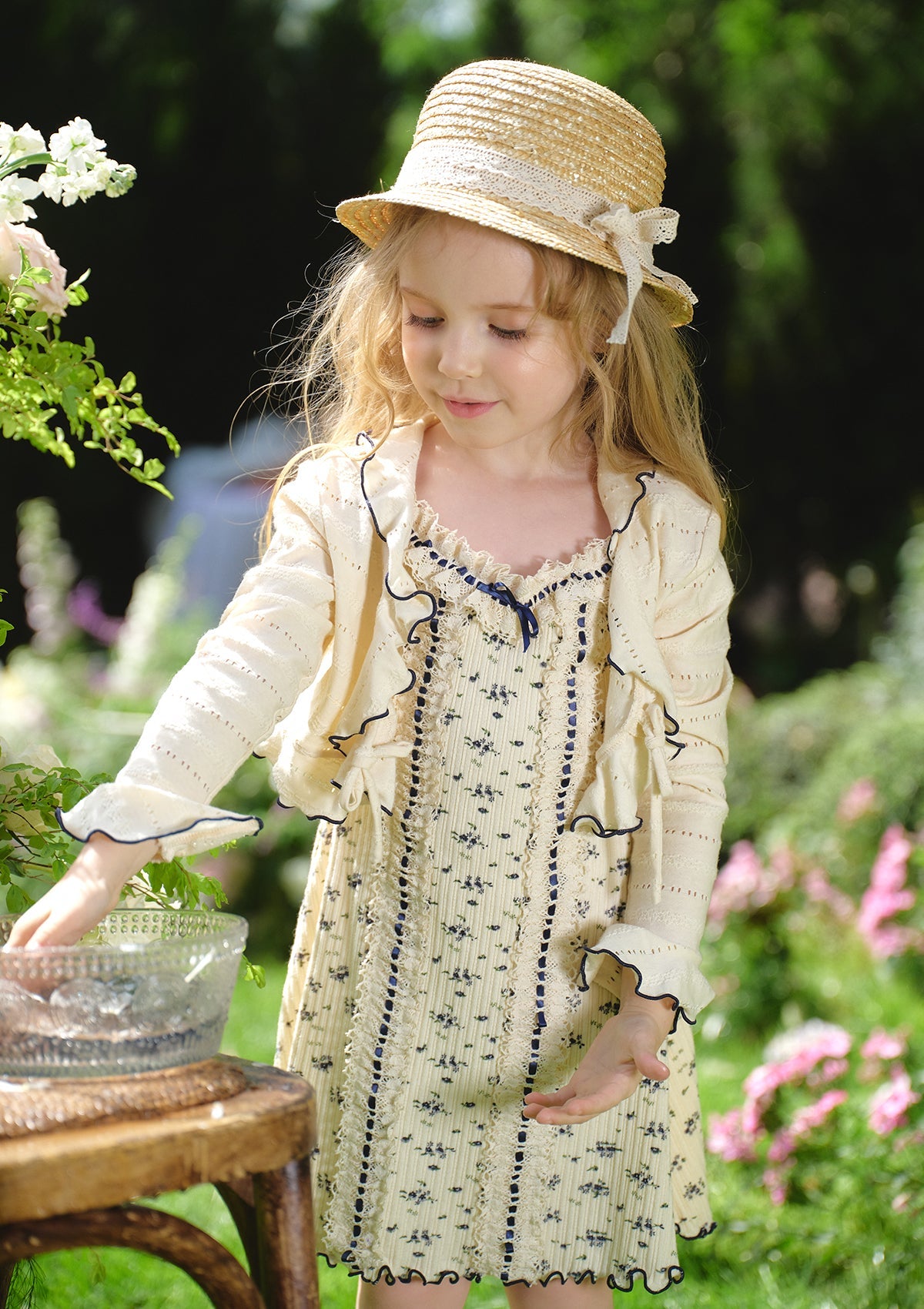 Toddler Girl Blueberry Dress