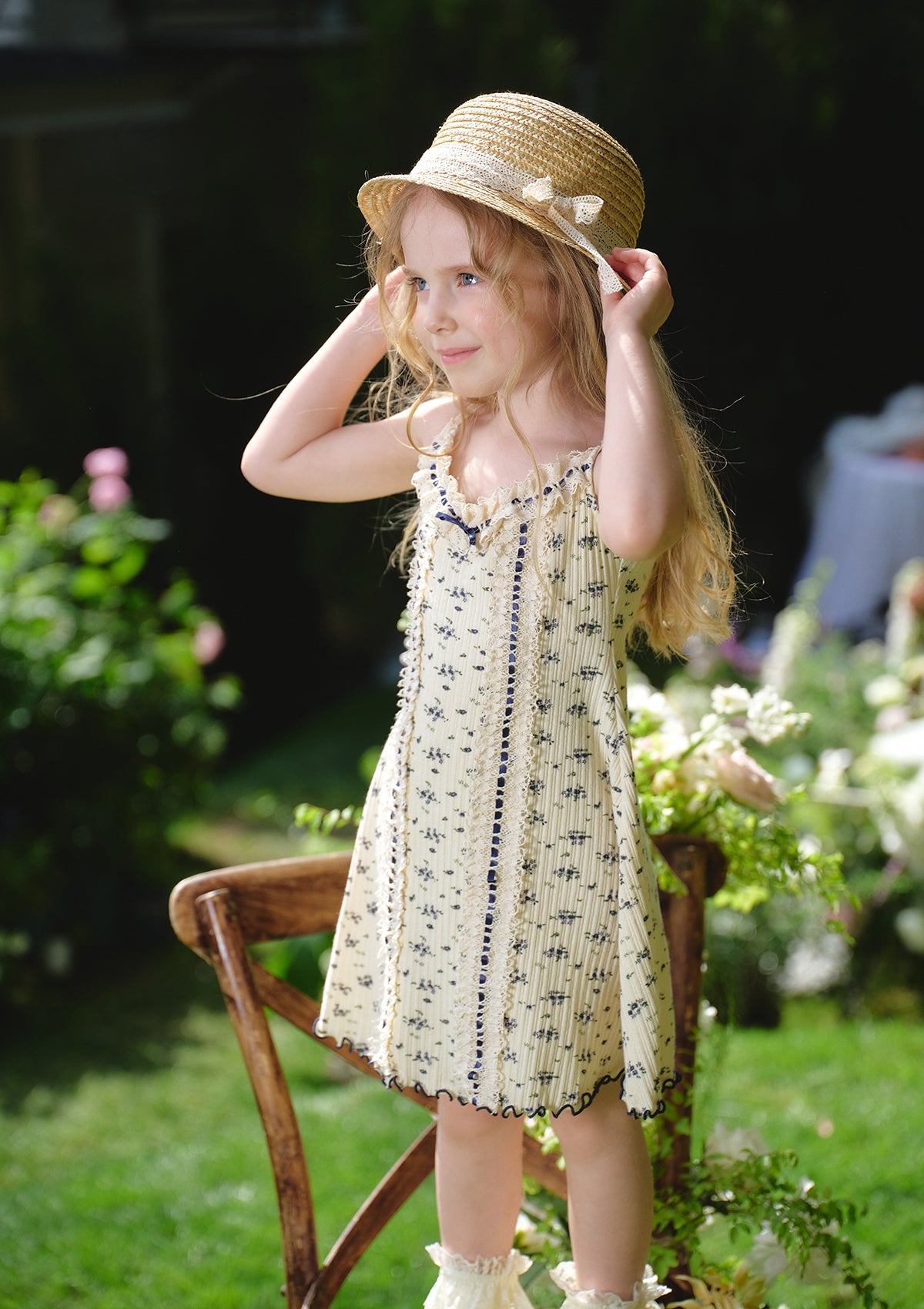 Toddler Girl Blueberry Dress
