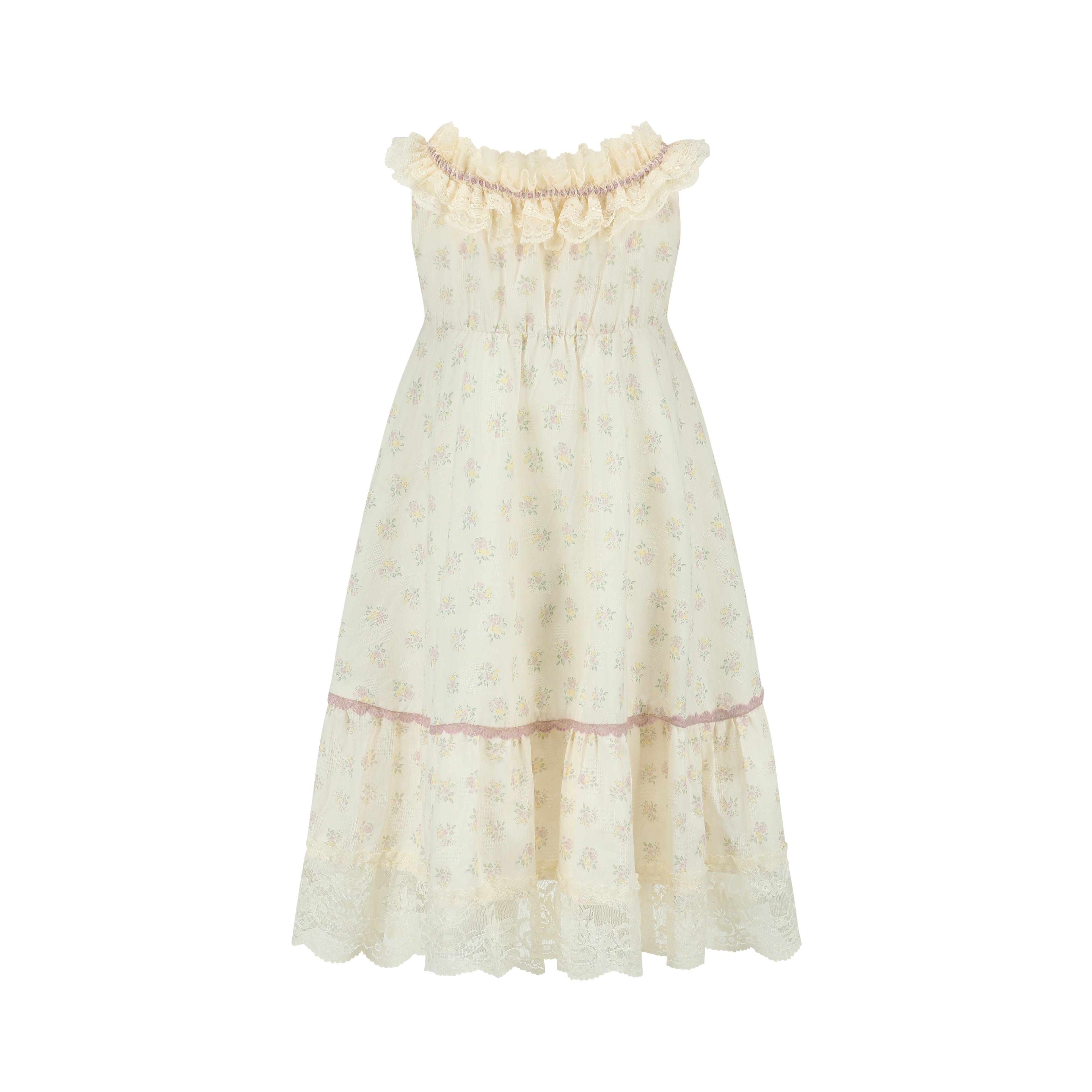 Toddler Girl Cream Clove Dress