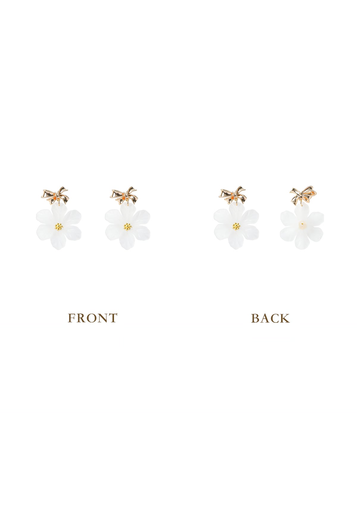 Sunlit Petals Ear Studs