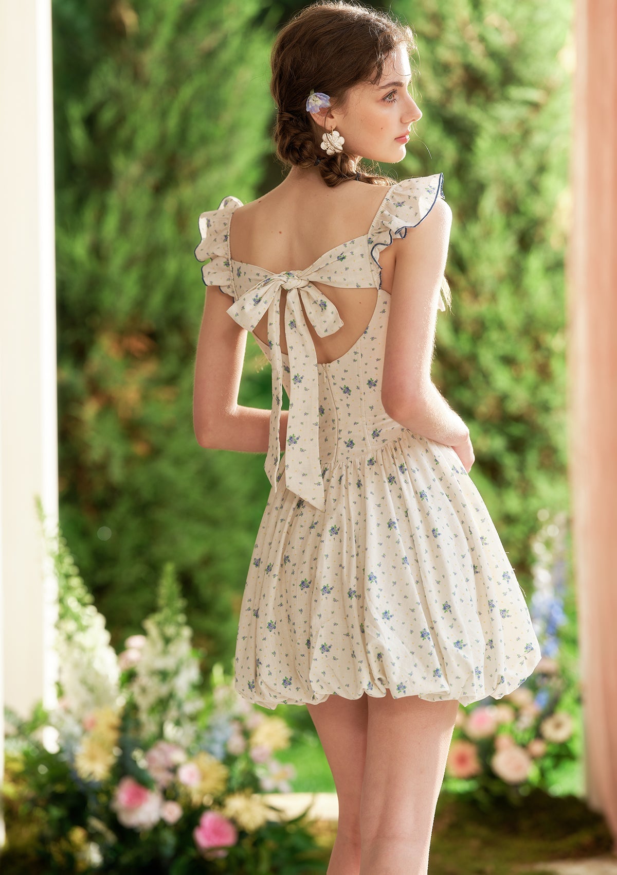 Blueberry Jam Jar Corset Dress