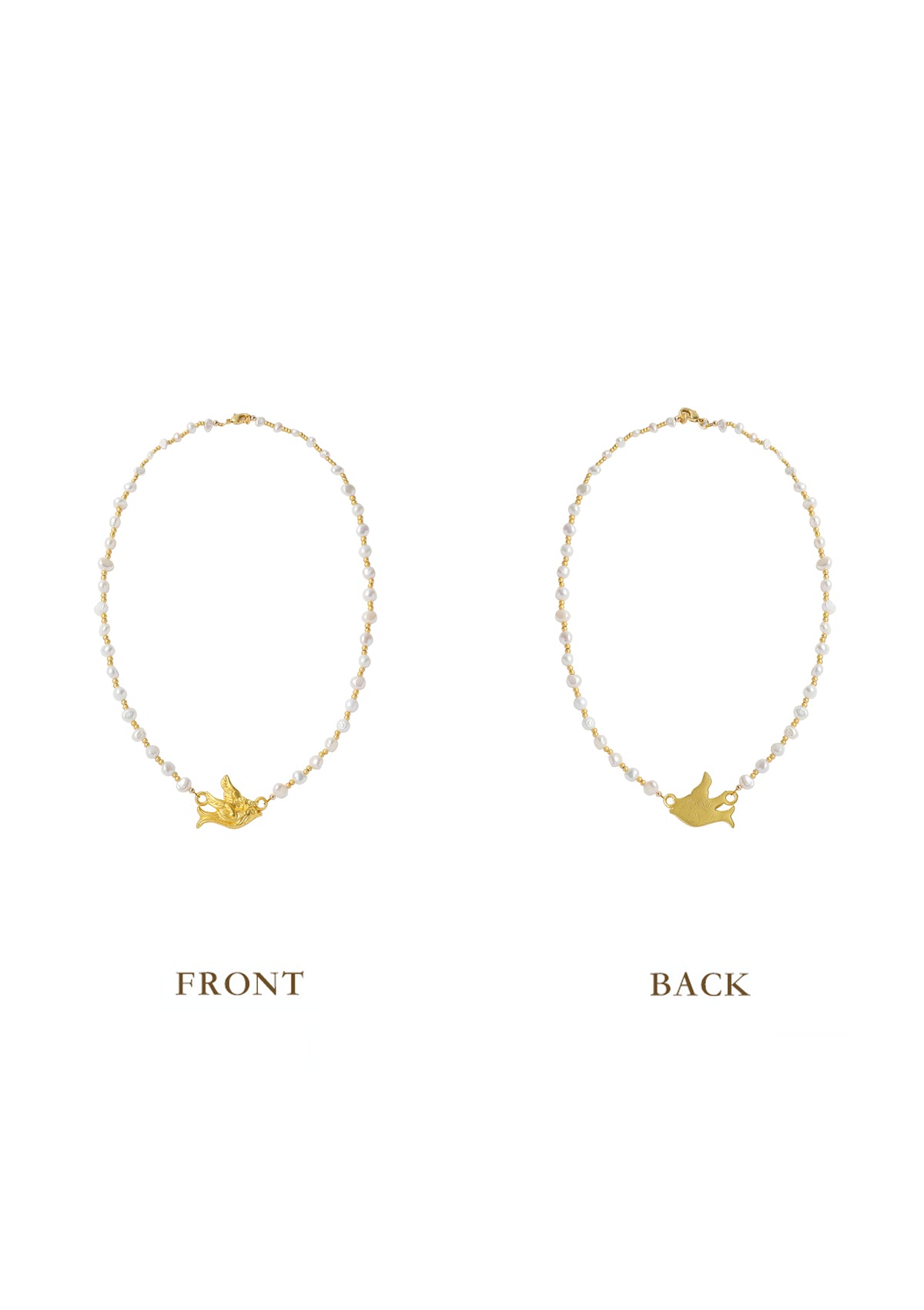 The Dove of Louvre Necklace