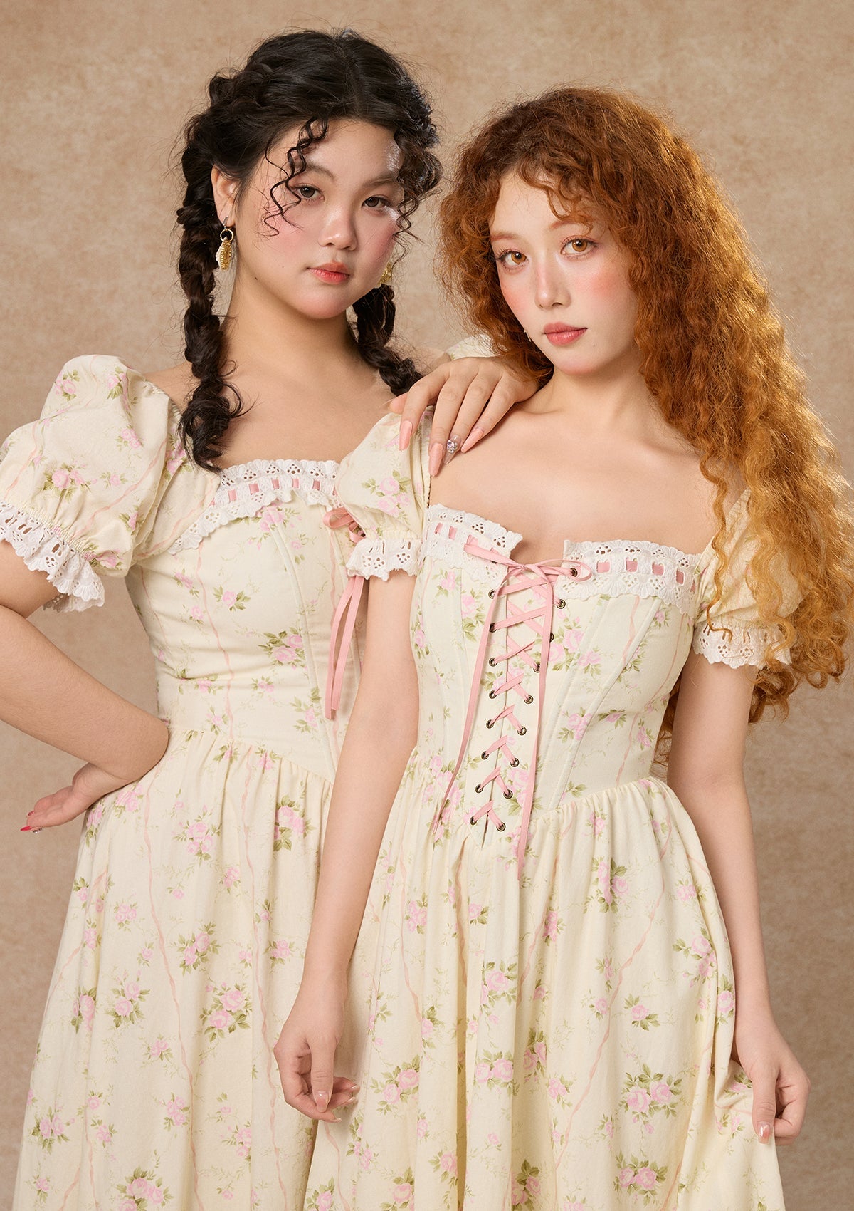 Curve & Plus Kapok Diary Corset Dress