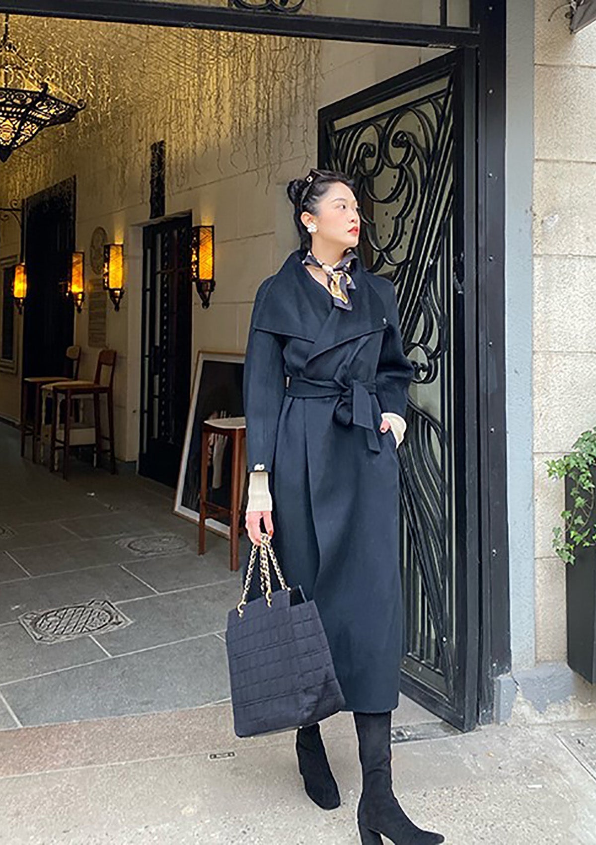 Knight Lady Double-faced OverCoat