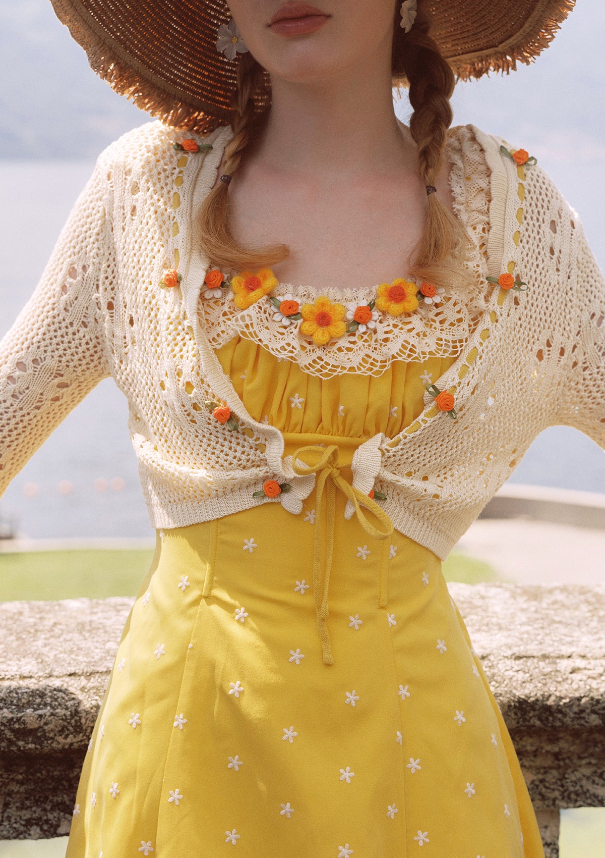 Little Orange Cardigan