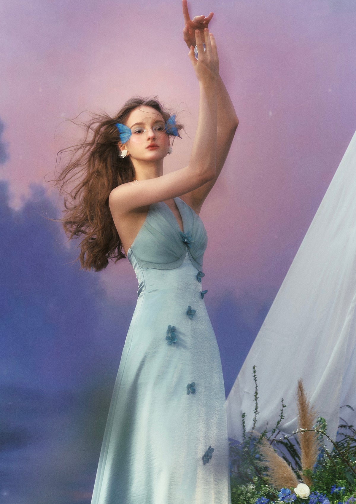 Butterfly Pearl Dress