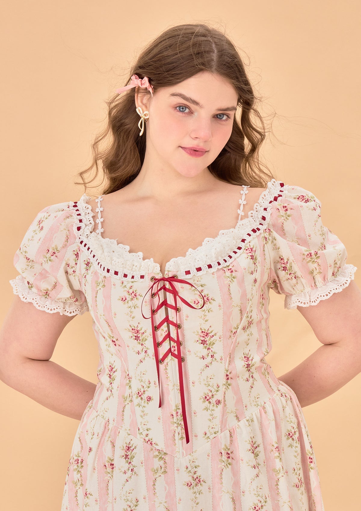 Curve & Plus Audrey Tea Party Corset Dress