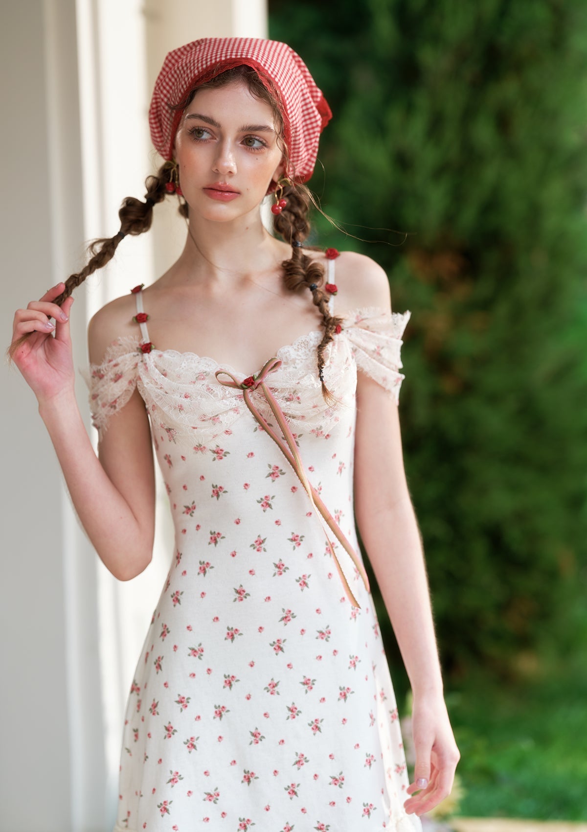 The Little Red Rose Dress