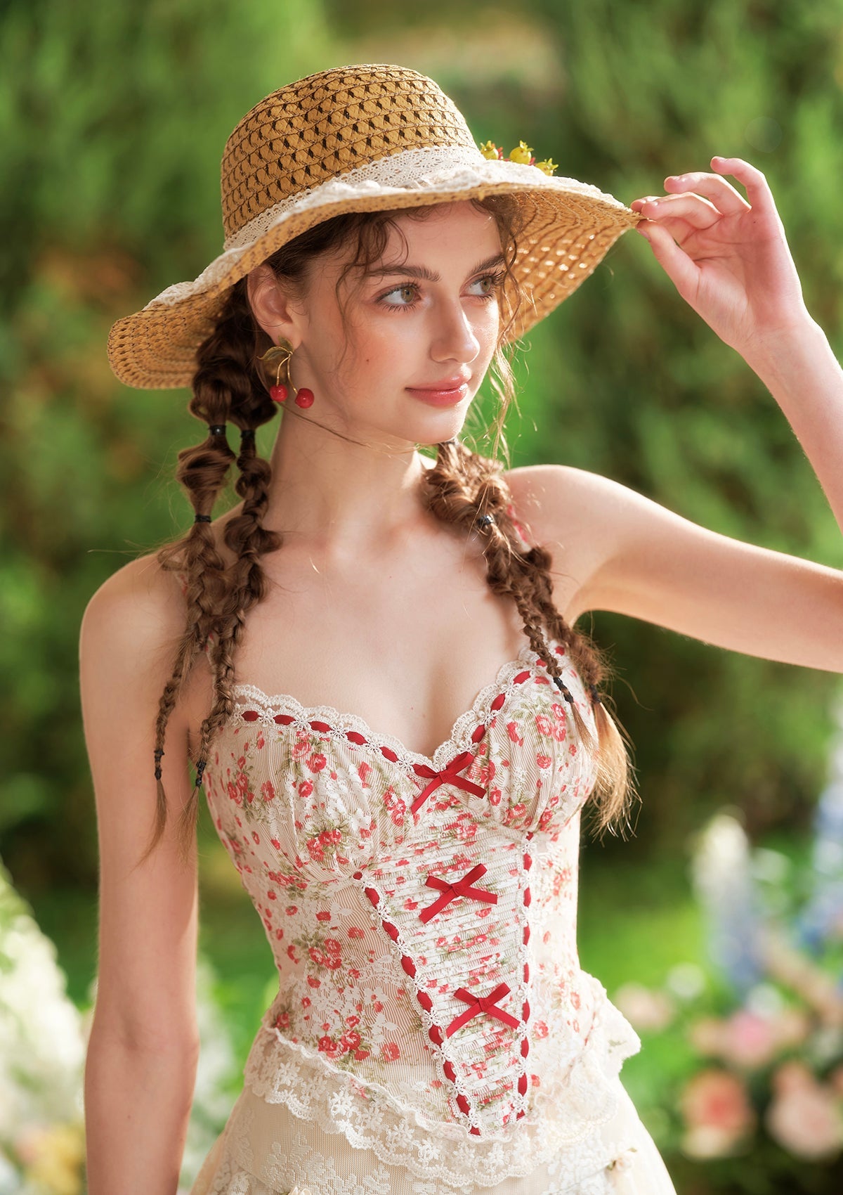 Jasminette & Cherry Corset