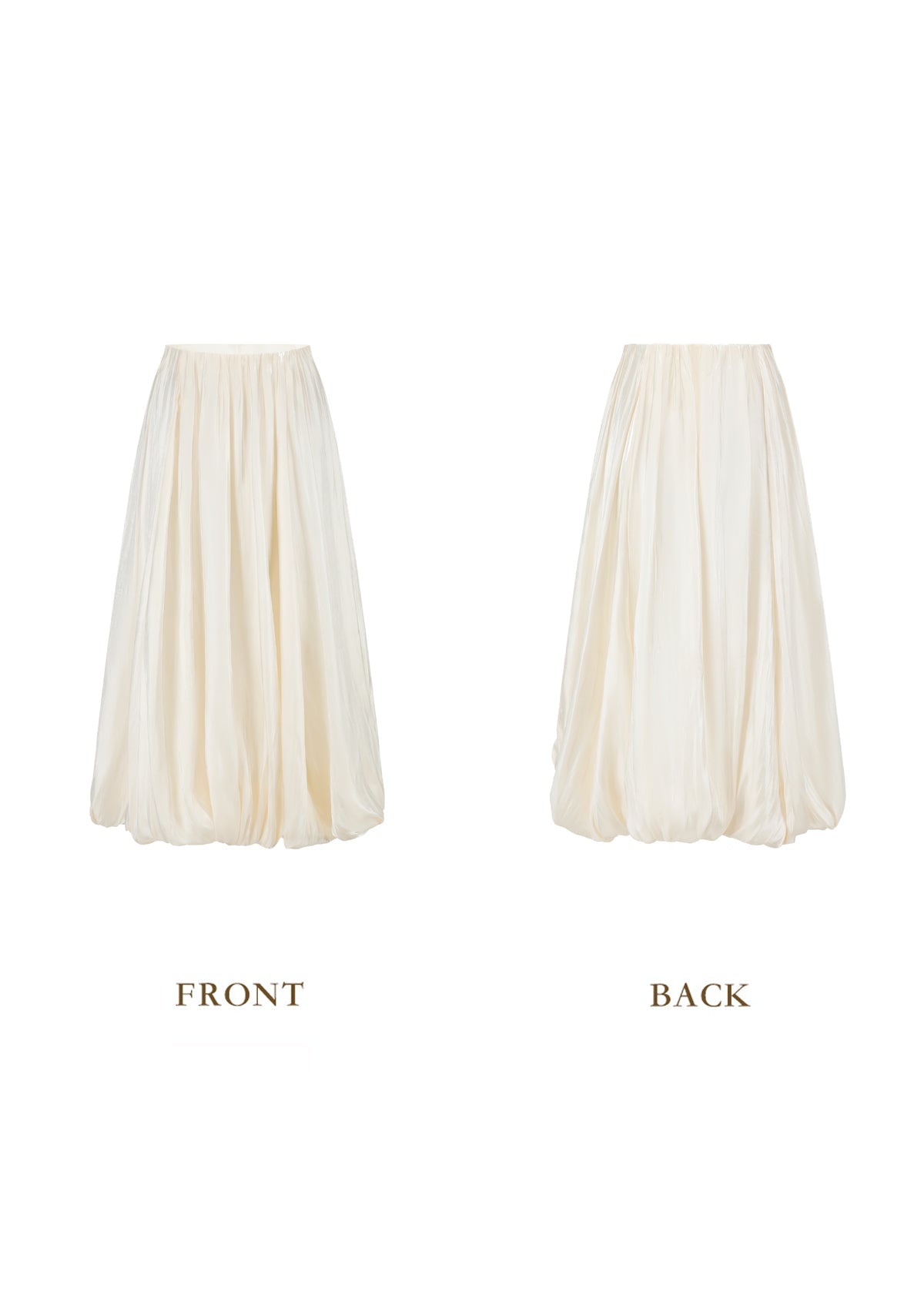 White Butterfly Flora Skirt
