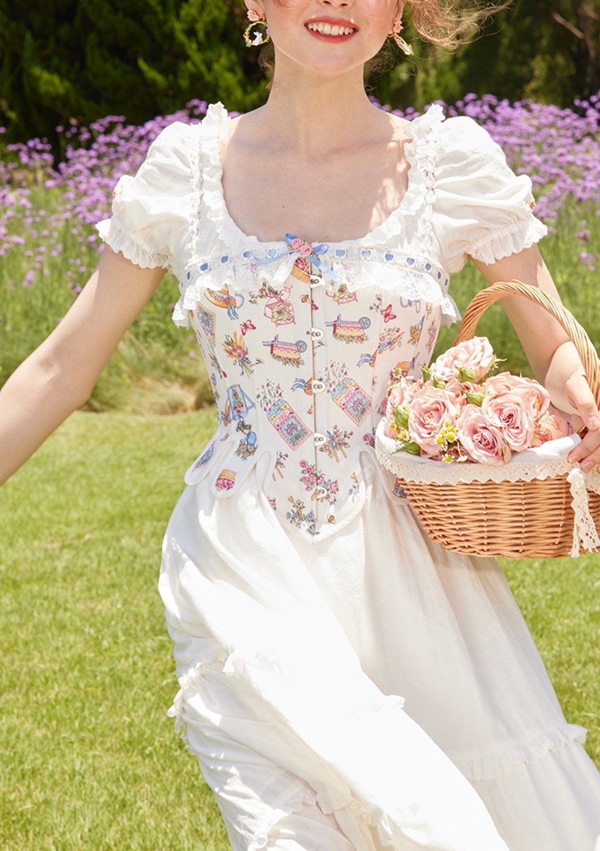 Flowerroom Maiden Corset - LaceMade
