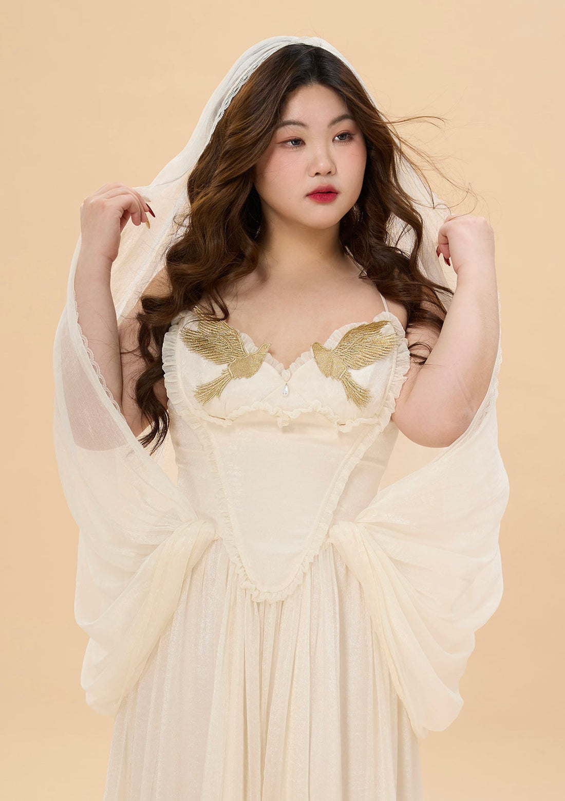 Curve &amp; Plus &quot;Date With An Angel&quot;Corset Dress