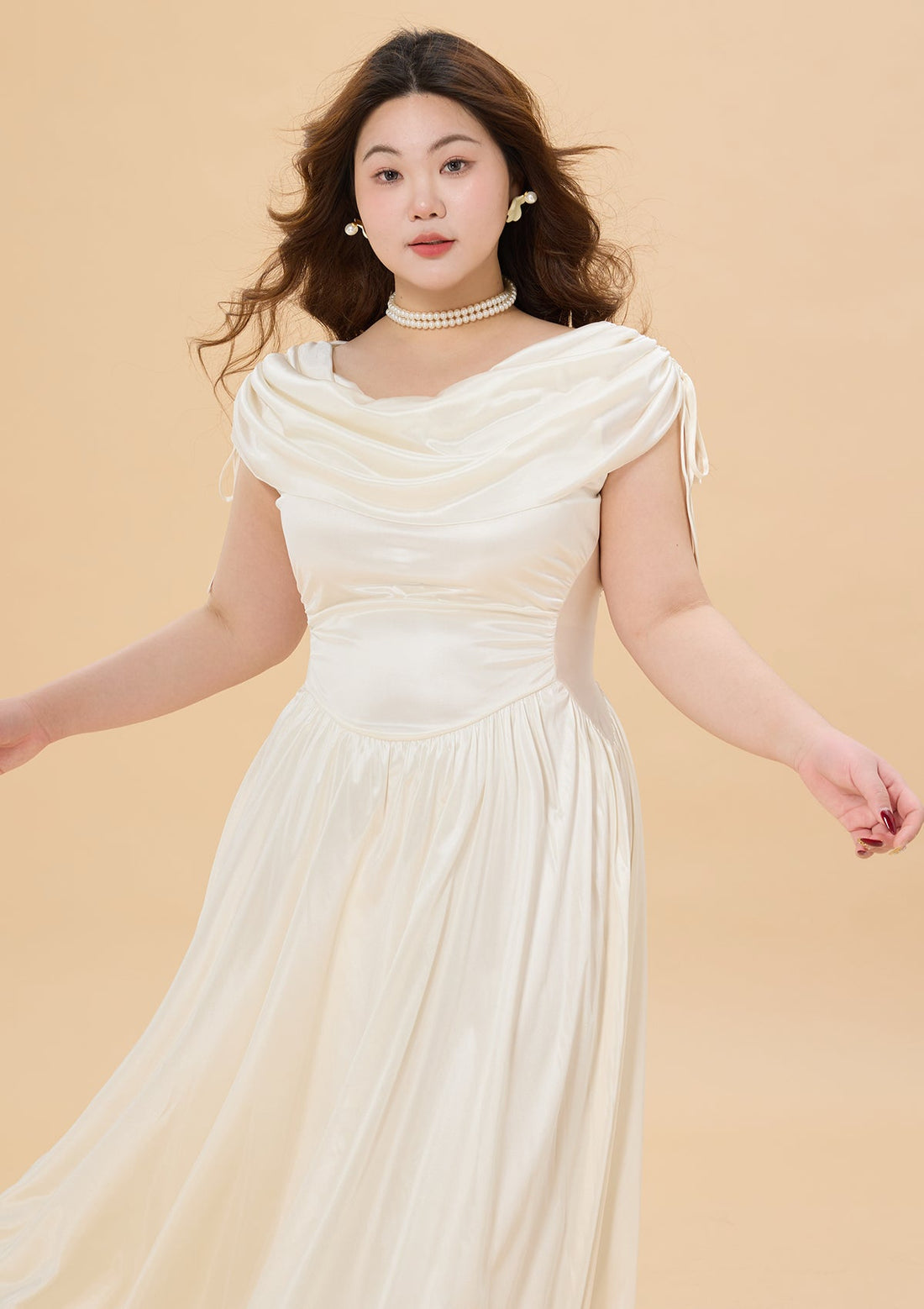 Curve &amp; Plus &quot;Crash Landing On You&quot; Dress