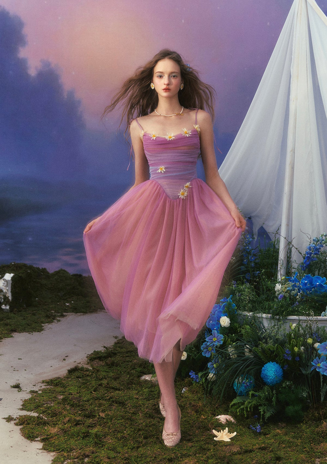&quot;Le Bassin Aux Nympheas&quot;Dress