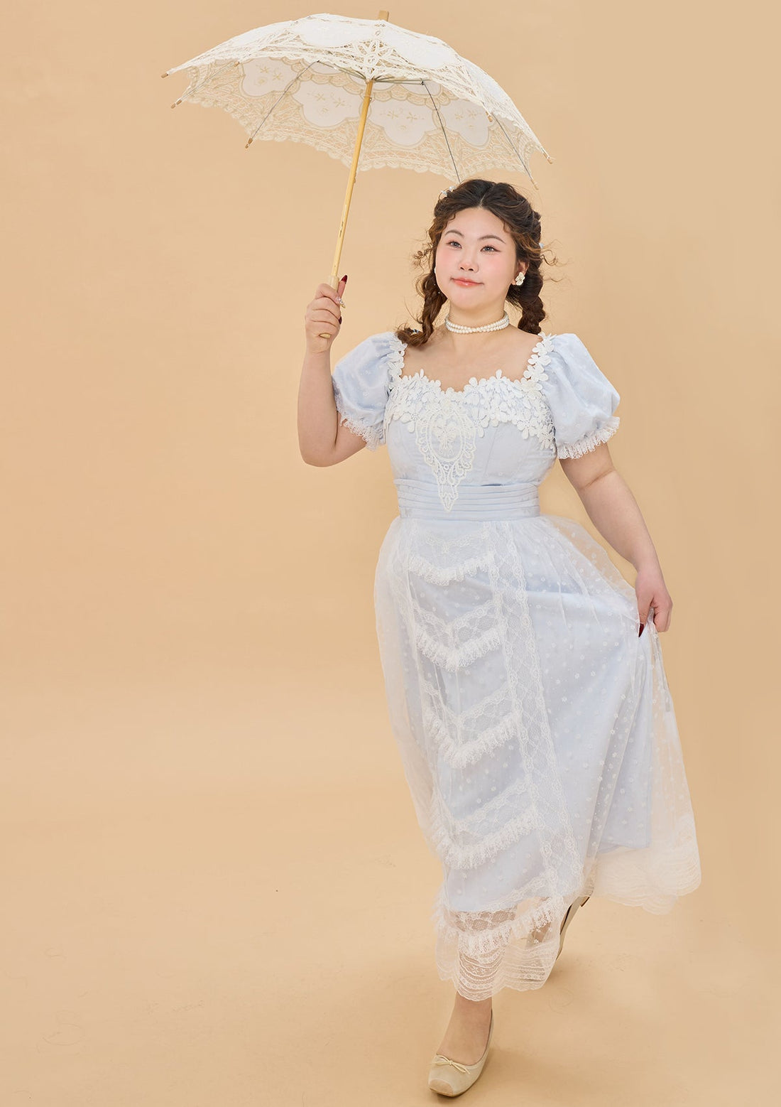 Curve &amp; Plus &quot;Island Paradise&quot; Corset Dress