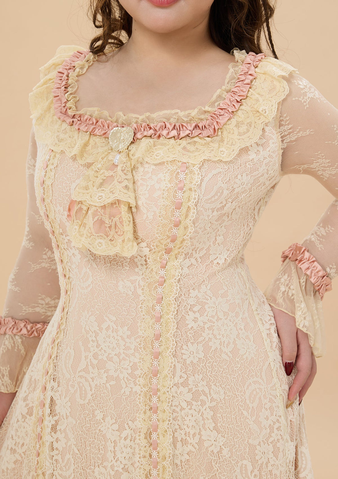 Curve &amp; Plus Dreamland Novelist Knit Dress