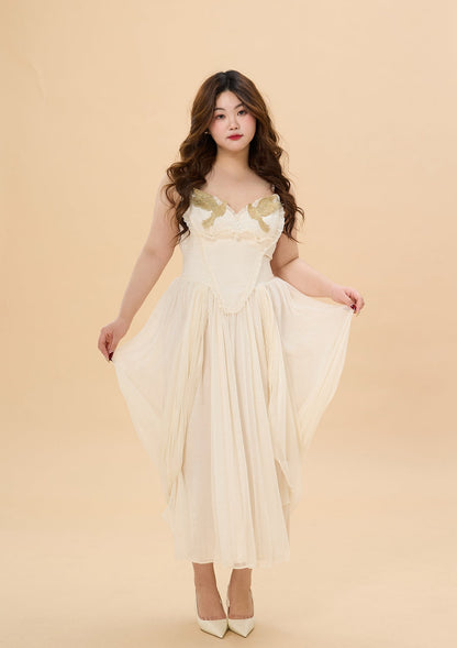 Curve &amp; Plus &quot;Date With An Angel&quot;Corset Dress