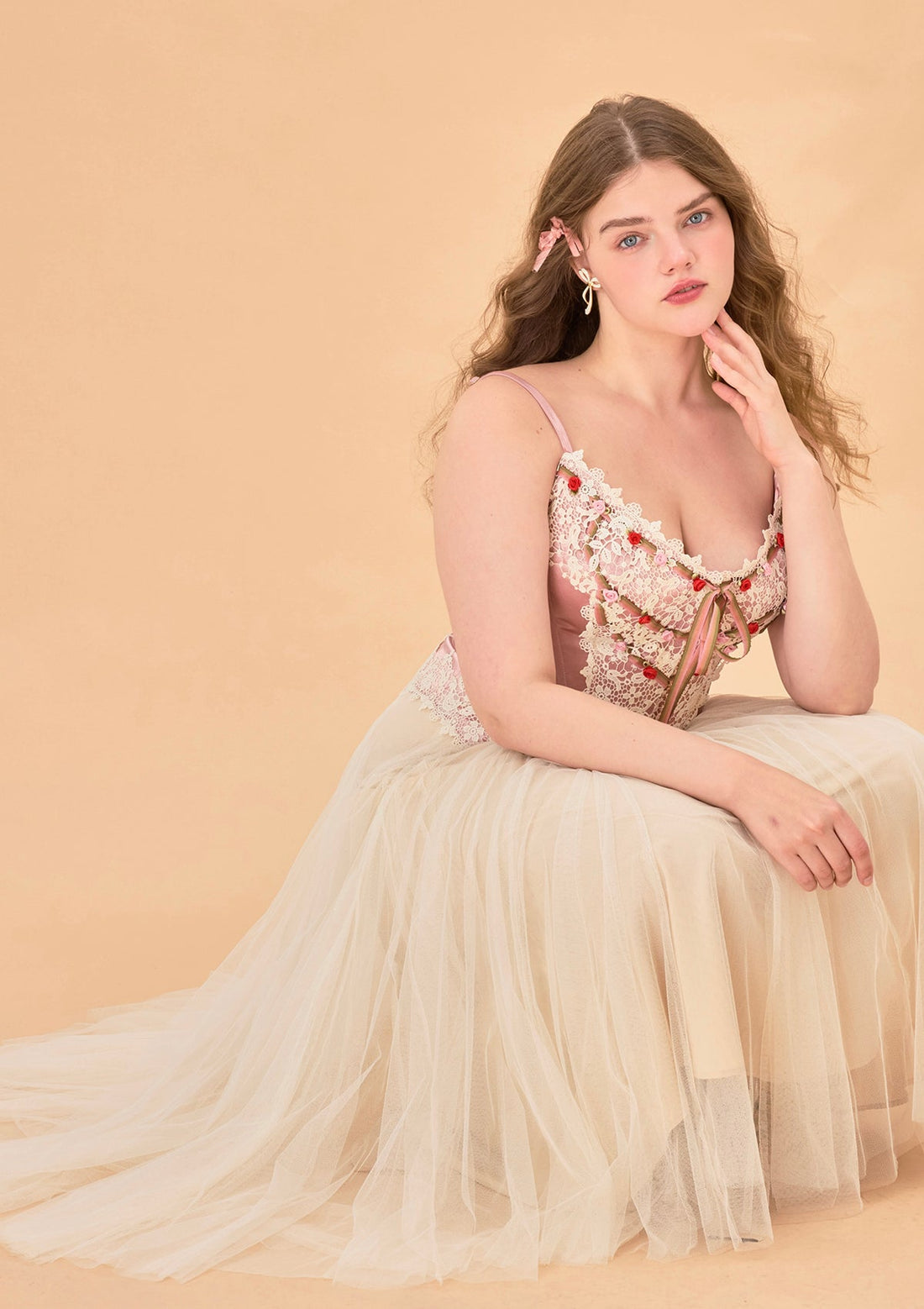 Curve &amp; Plus Flower Fairy Corset