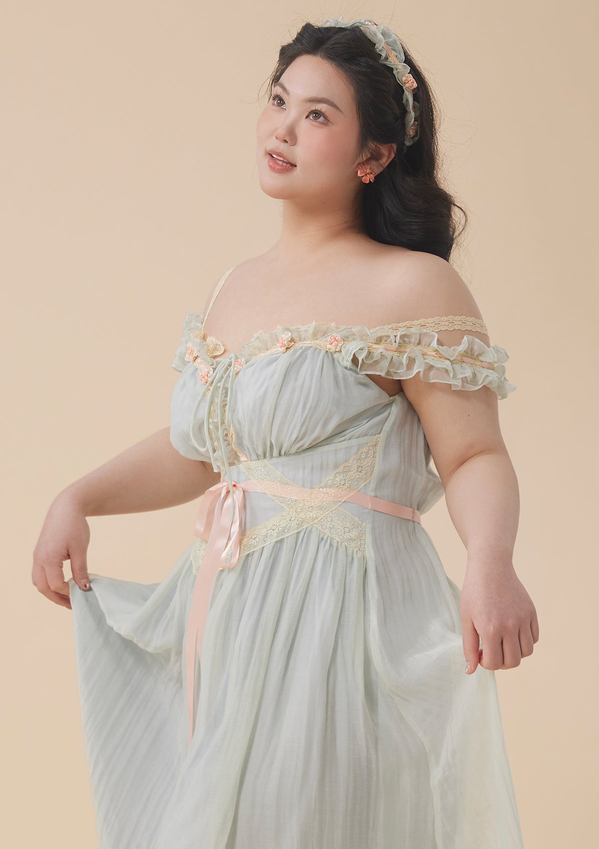 Curve &amp; Plus Garden of Oz Dress
