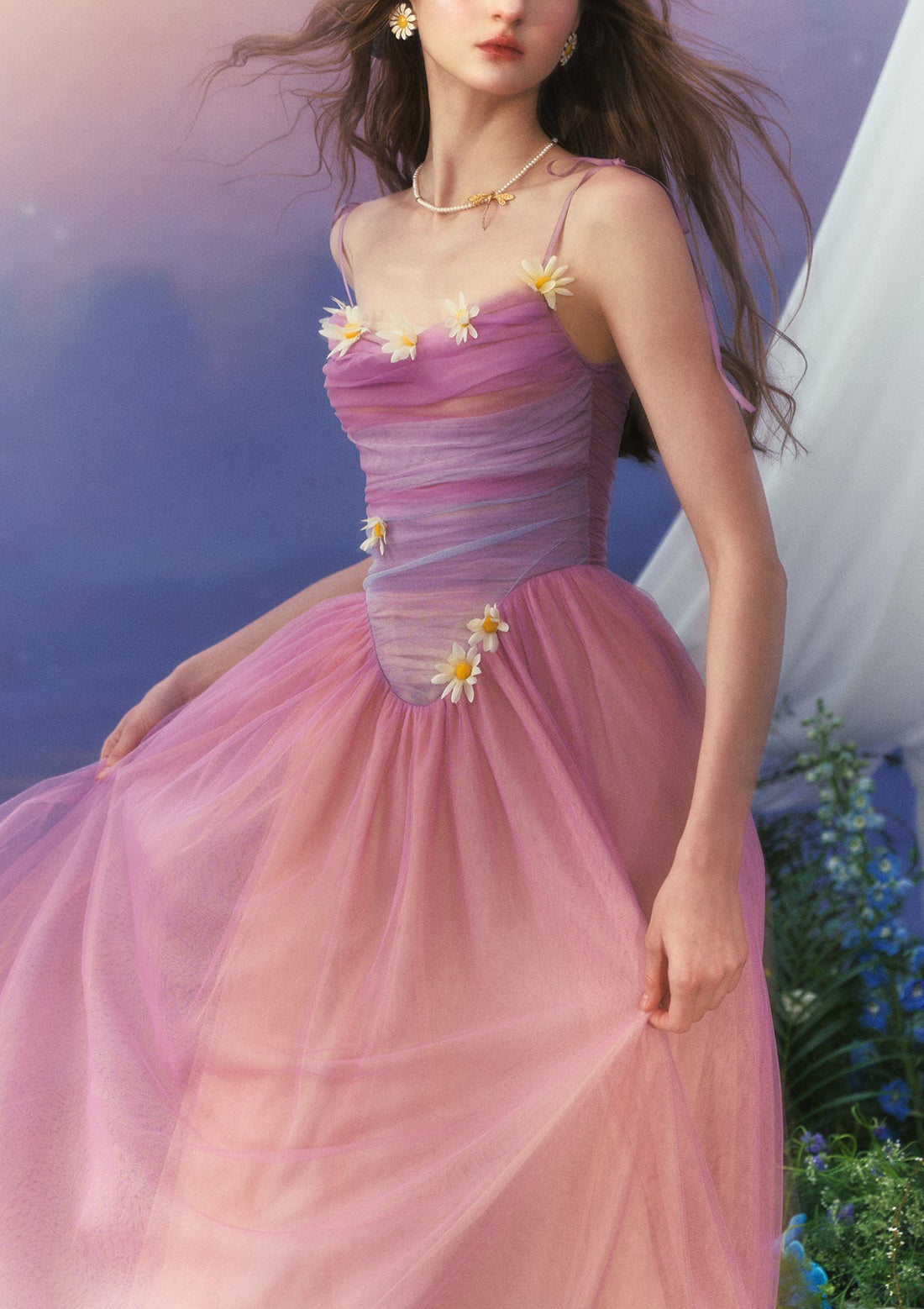 &quot;Le Bassin Aux Nympheas&quot;Dress