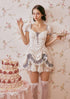Vintage fairy tale dress with Peter Rabbit design