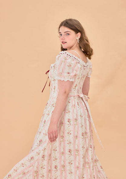 Curve &amp; Plus Audrey Tea Party Corset Dress