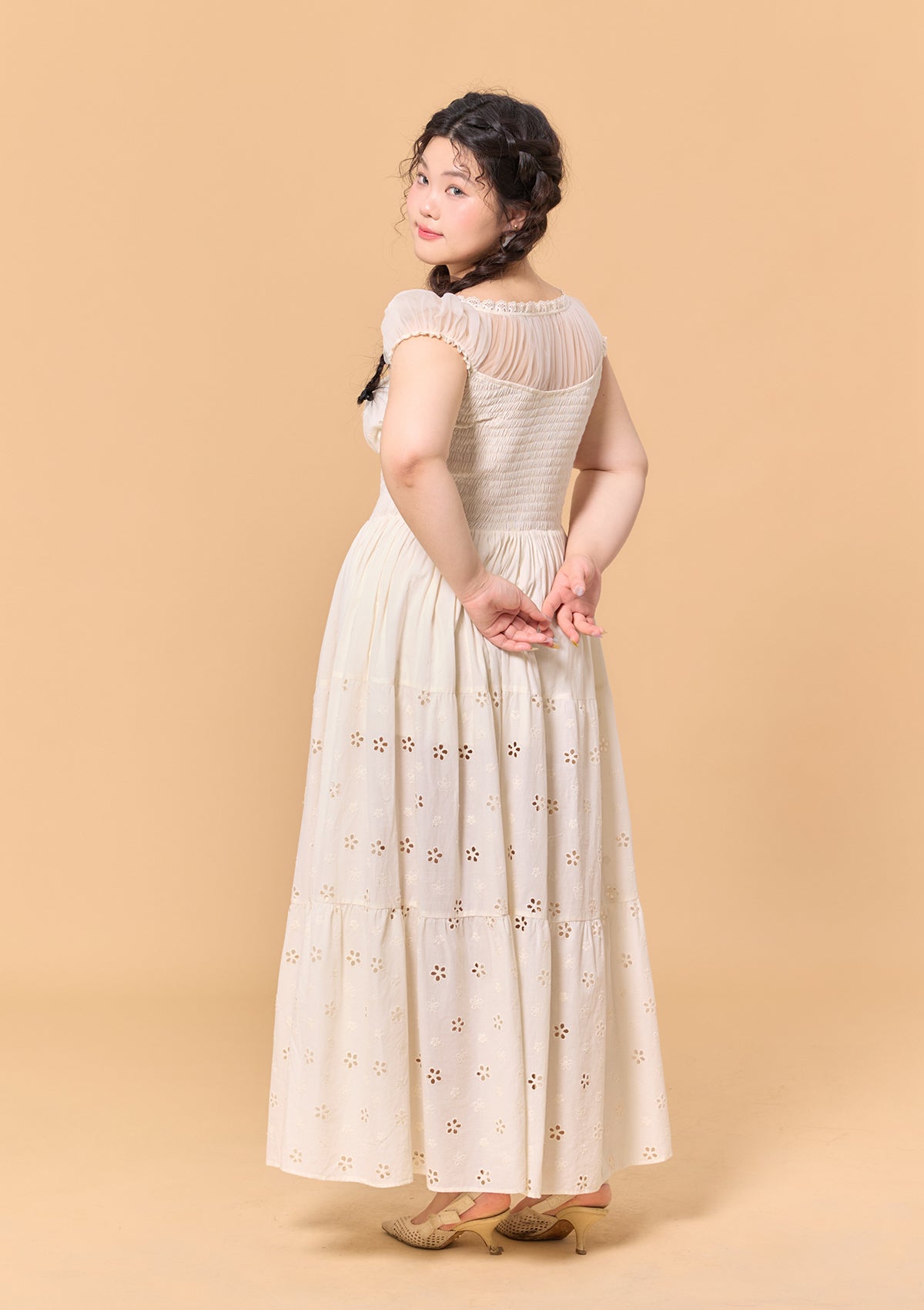Curve &amp; Plus Little White Rabbit Dress