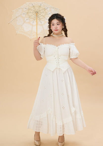 Curve &amp; Plus &quot;I Flipped&quot; Corset Dress