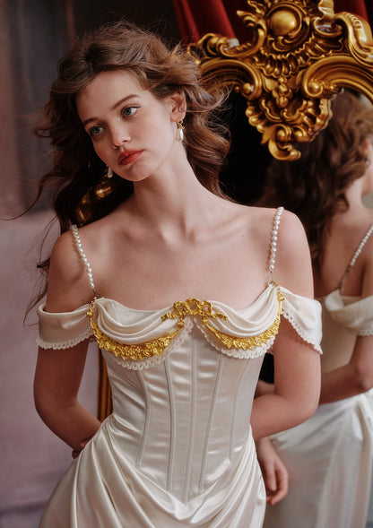 &quot;Joan of Arc&quot; Corset Dress
