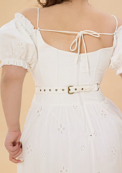 Curve &amp; Plus &quot;I Flipped&quot; Corset Dress