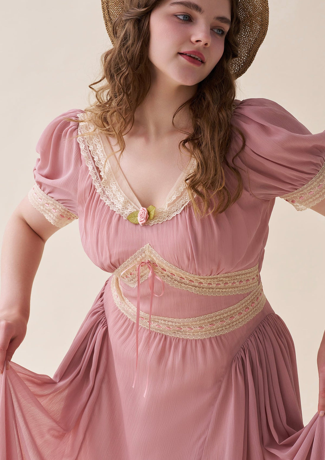 Curve &amp; Plus Summer Poem Dress
