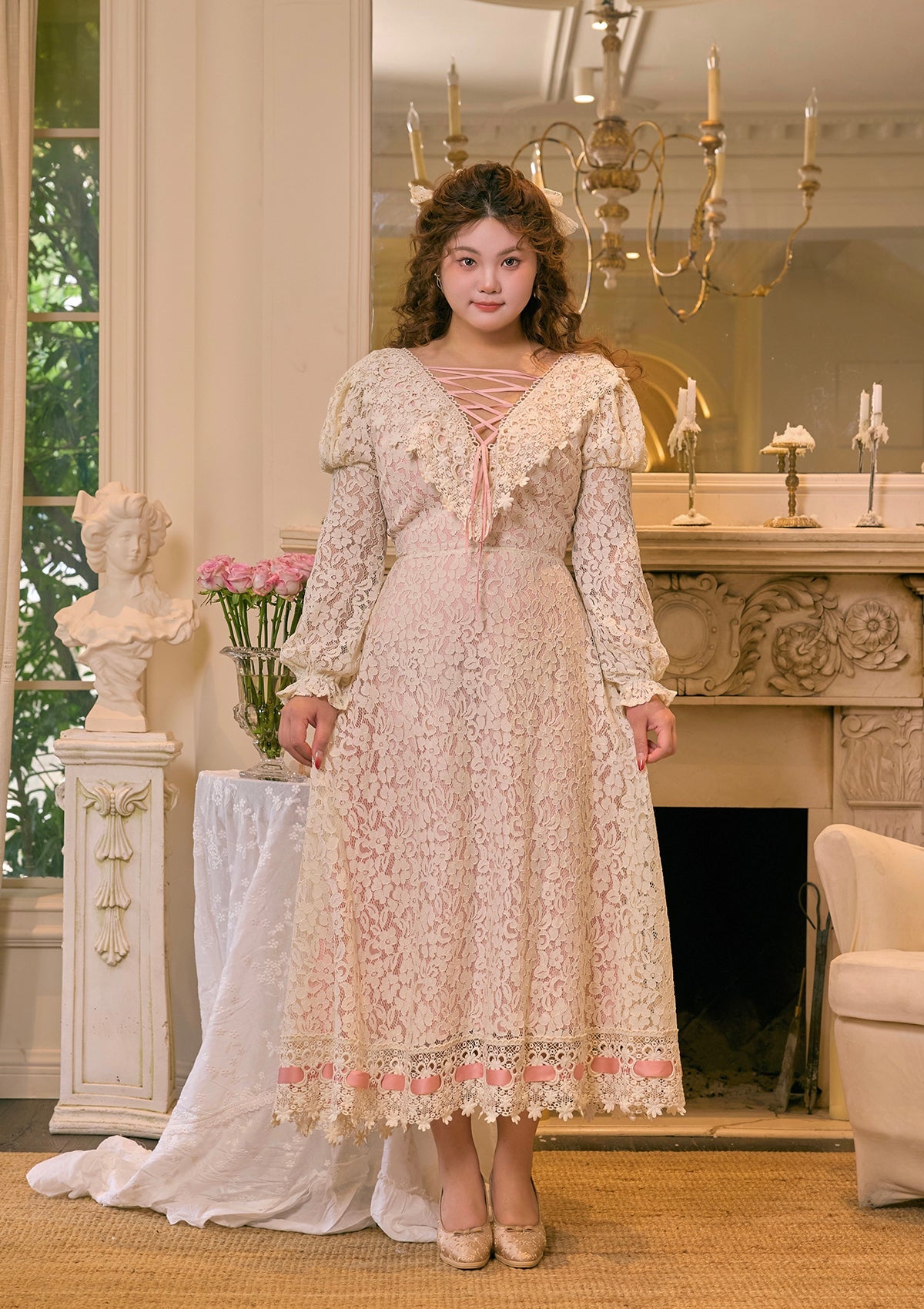 Curve &amp; Plus Monologue Poem of Rose Dress