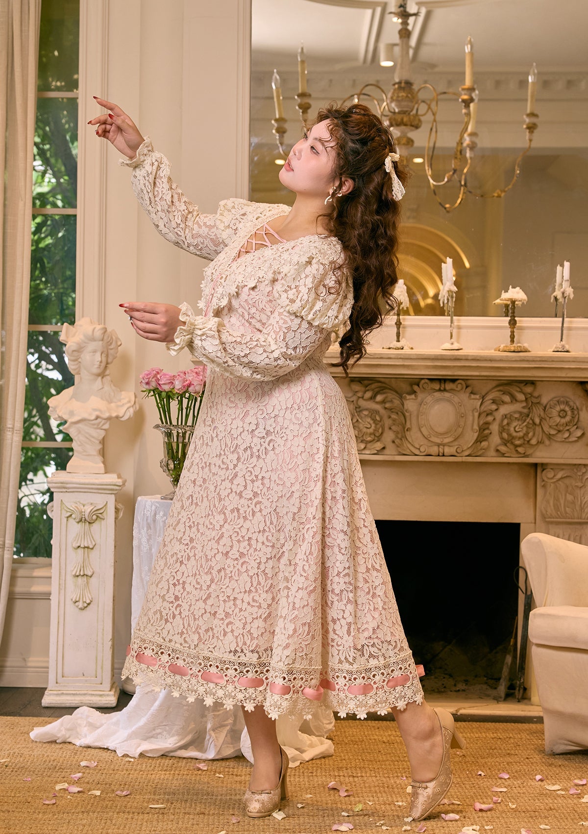 Curve &amp; Plus Monologue Poem of Rose Dress