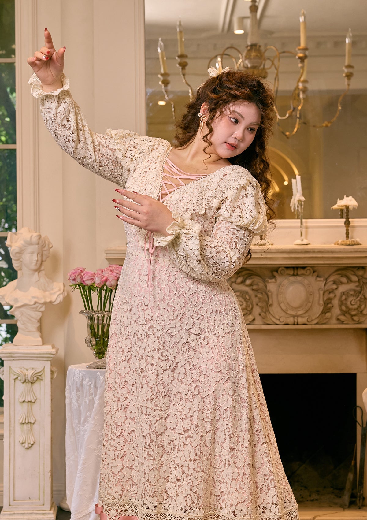 Curve &amp; Plus Monologue Poem of Rose Dress