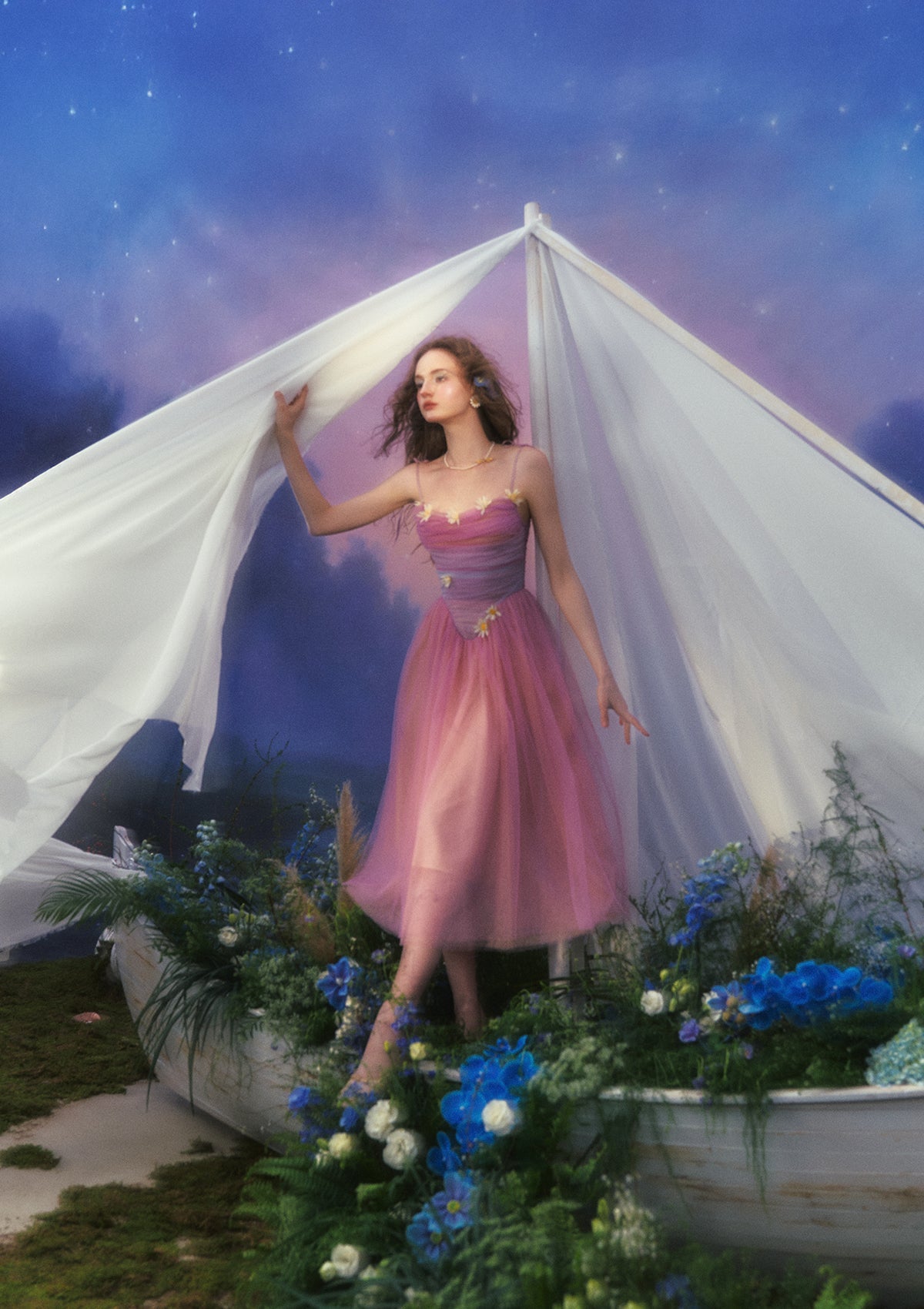 &quot;Le Bassin Aux Nympheas&quot;Dress