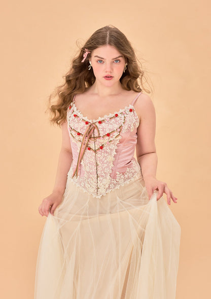 Curve &amp; Plus Flower Fairy Corset