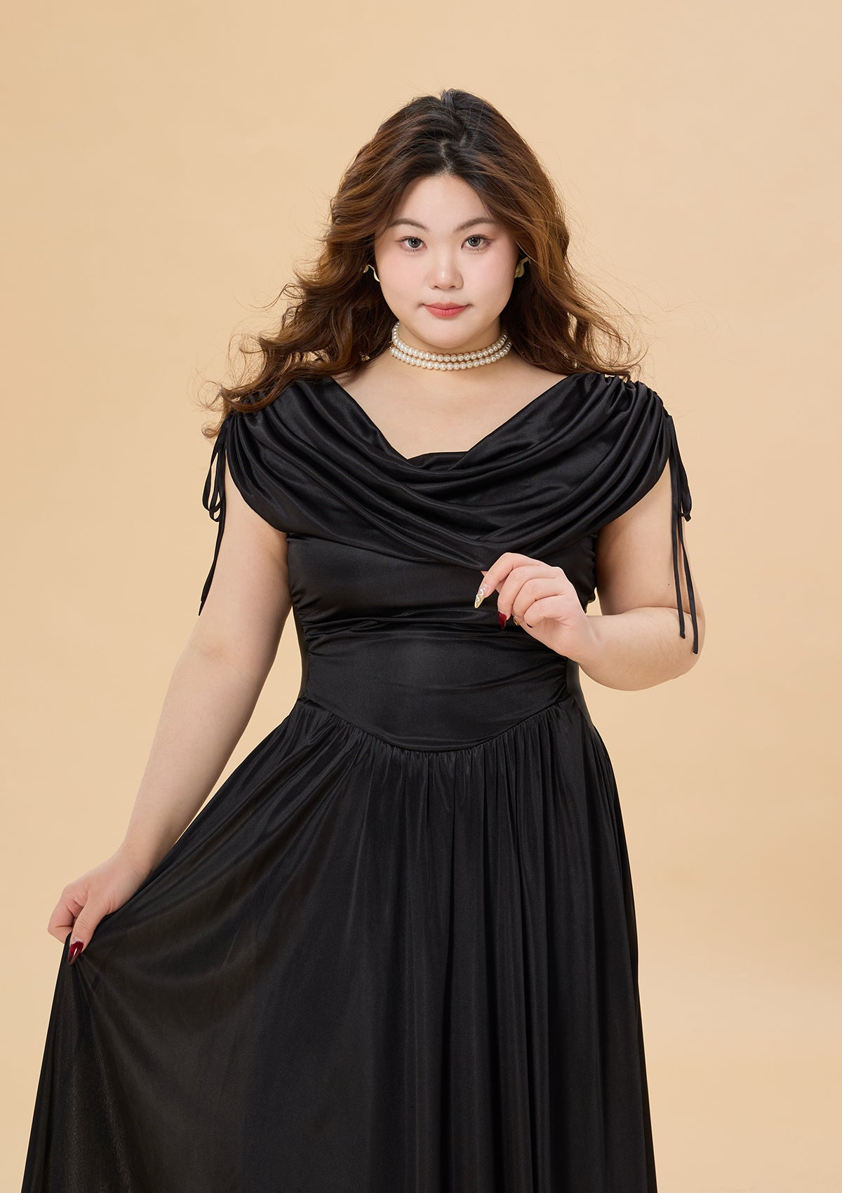Curve &amp; Plus &quot;Crash Landing On You&quot; Dress